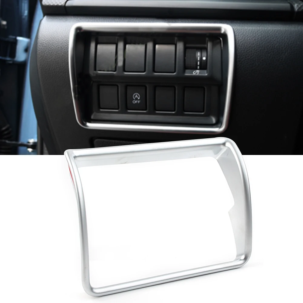 Za Subaru Gozdar 2019 2020 Chrome ABS Avto Notranje zadeve Smerniki Vklop Gumb za Modeliranje Zajema Trim Desno Roko Voznika Samo