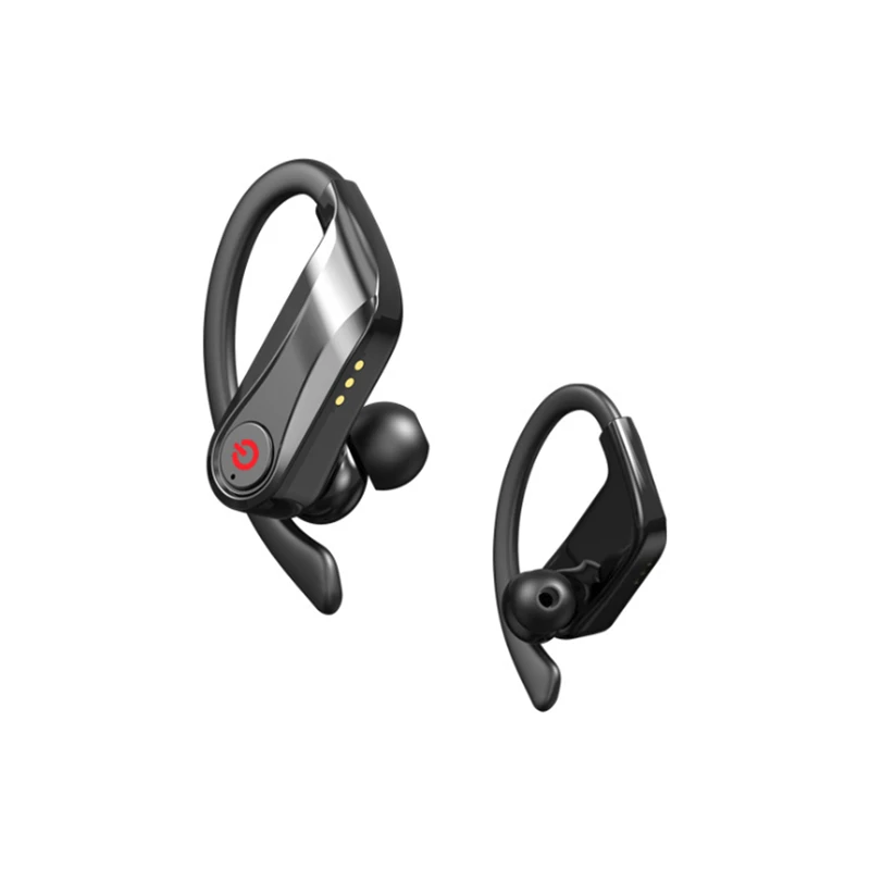 Šport Bluetooth Slušalke IPX7 Nepremočljiva Super Bass Glasbo Brezžično TWS Uho Kavelj Čepkov TWS Slušalko Prostoročno Mic