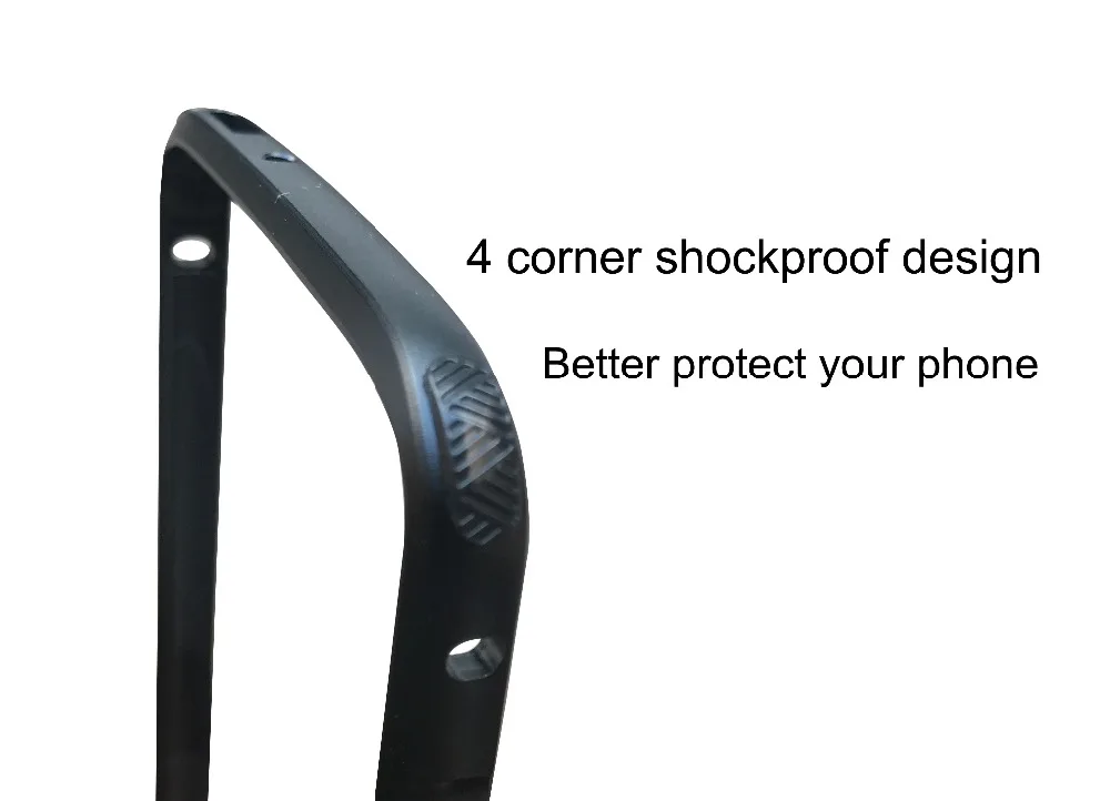 Odbijača Primeru za Motorola moto Z2 sile Z2 predvajate Združljive Moto Mods Aluminij Kovinski Okvir Odbijača kritje Shockproof