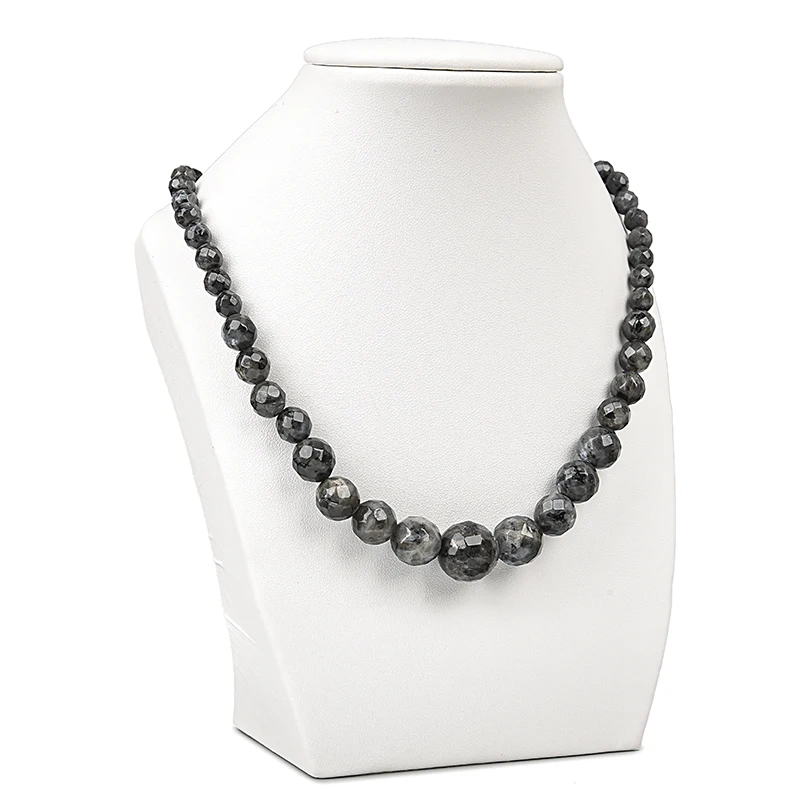 Najbolje prodajan naravno Črno flash kamen dragih kamnov, Noge Ogrlica Stolp obliko DIY nakit ogrlica za ženske darilni fashion kolokacija