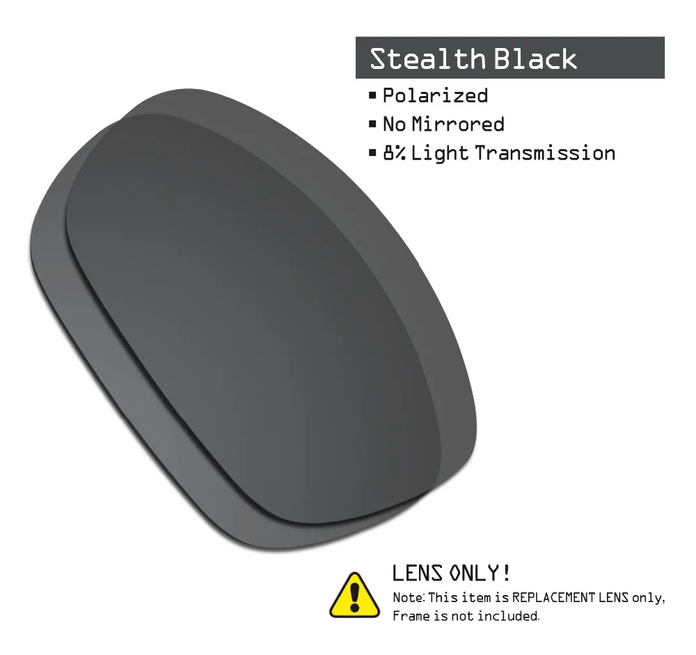 SmartVLT 2 Parov Polarizirana sončna Očala Zamenjava Leč za Oakley Deset X Stealth Črna in Oranžna Rjava