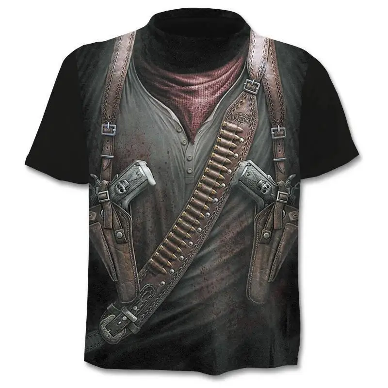 2020 Nova Zasnova majica s kratkimi rokavi moški/ženske heavy metal grim Reaper Lobanje 3D natisnjeni t-majice priložnostne Harajuku slog tshirt ulične vrhovi
