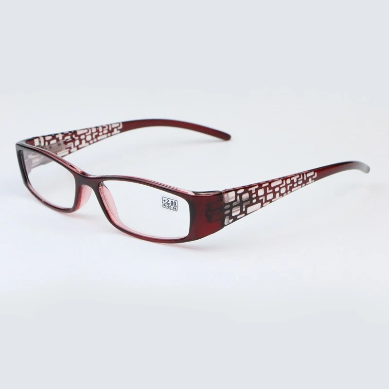 Prijetno Kvadratnih Črnega Okvirja Smolo Presbyopia oči Obravnavi Očala +1.0 1.25 1.5 1.75 2.0 2.5 3.0 za 4.0 R188