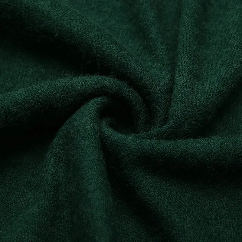 Vroče Prodaje Zeleno-Črna Ženske Dolg Rokav Pletene Gumb Obleko Jeseni, Pozimi Obleko Dame O Vratu Priložnostne Stranka Obleka S Pasom