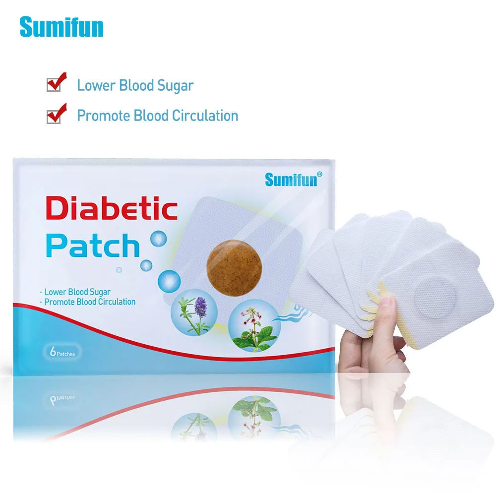 6 Kos Diabetično Obliž Zeliščni Diabetes Cure, Nižja Je Raven Glukoze V Krvi Za Zdravljenje Sladkorne Ravnovesje Naravnih Zelišč Zdravje Izgubijo Težo