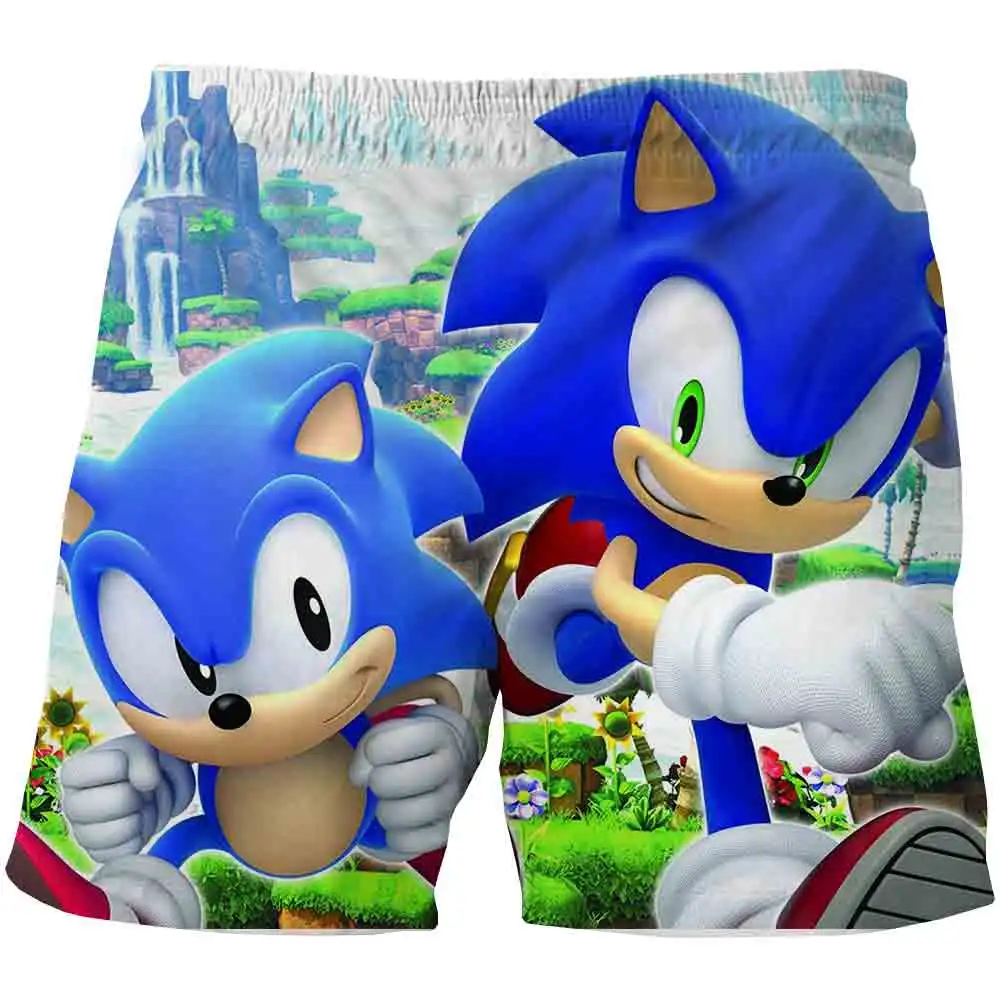 2020 Poletje Otrok, vroče prodaje Hlače poliester Sonic Hedgehog Hlače Za Fantje Dekleta blagovne Znamke Otroci Hlače Kratke Športne Hlače