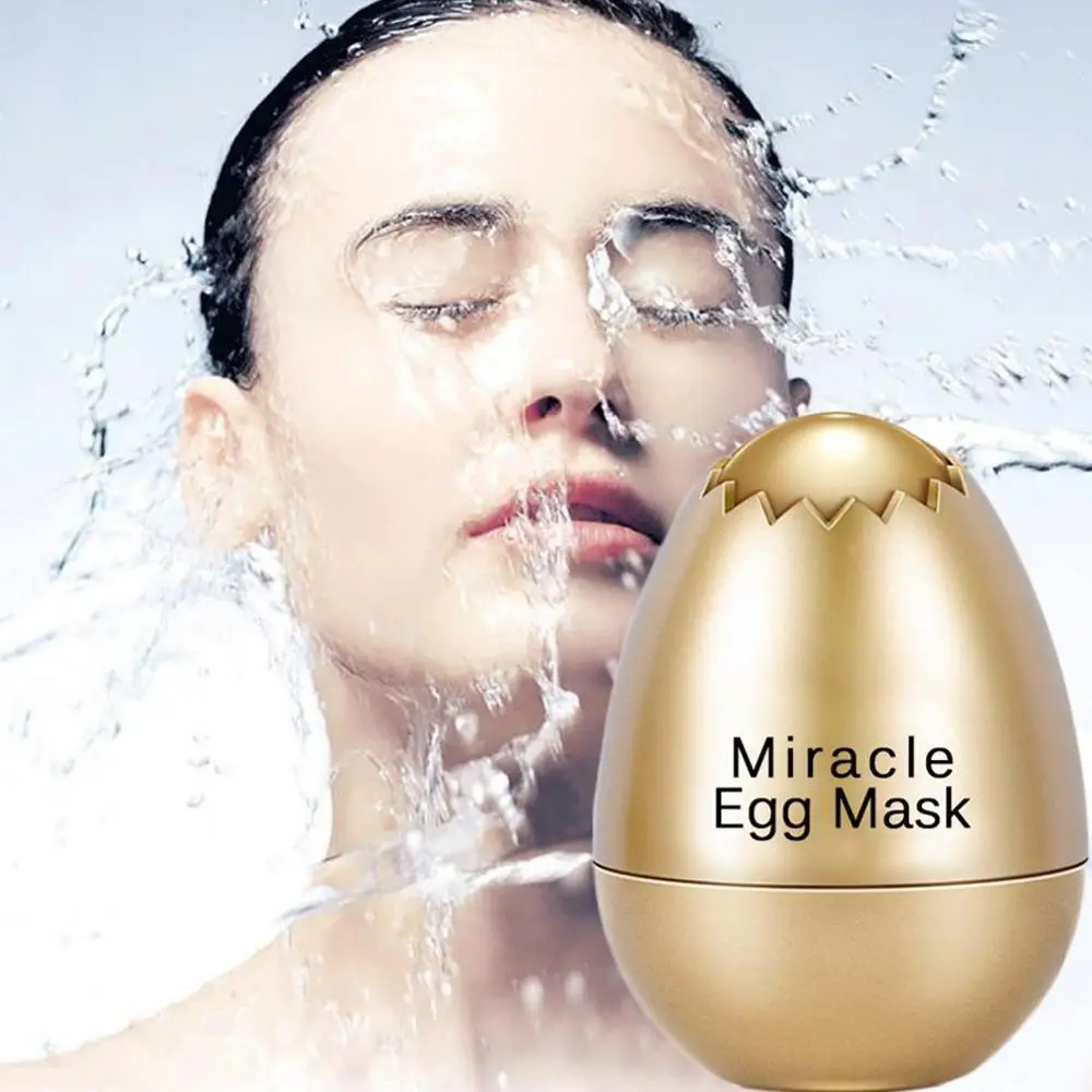 Čudež Jajce Maske Proti Staranju Spalno Masko Odstranite Gubam Vlažilno Kremo, Kvas, Jajčni Lupini Masko Za Obraz Za Nego Kože, Zdravljenje