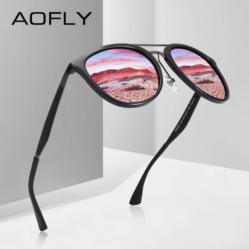 AOFLY blagovno ZNAMKO DESIGN Classic Polarizirana sončna Očala Moški Letnik Vožnjo sončna Očala Ženske UV400 Oculos Masculino AF8116