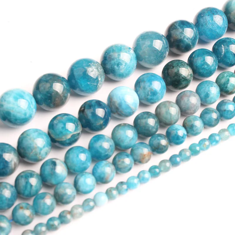 LanLi Naravnih nakit kianit biseri 6 810 mm, primerna za naredi sam, zapestnico, ogrlico dodatki