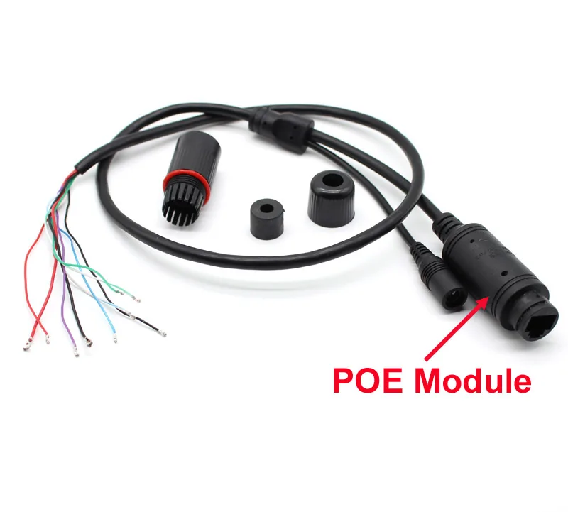 POE kabel + IP Kamera modul + audio CCTV Omrežja 2mp, 3mp odbor za Varnost IPC XMEye H. H. 264 265