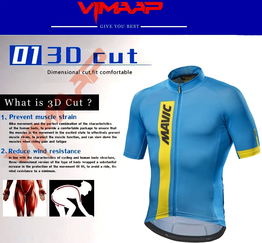 MAVIC 2021 Pro Team Kolesarjenje Oblačila /Cestni Kolo Nositi Dirke Oblačila Quick Dry Moški Kolesarski Dres Komplet Ropa Ciclismo Maillot