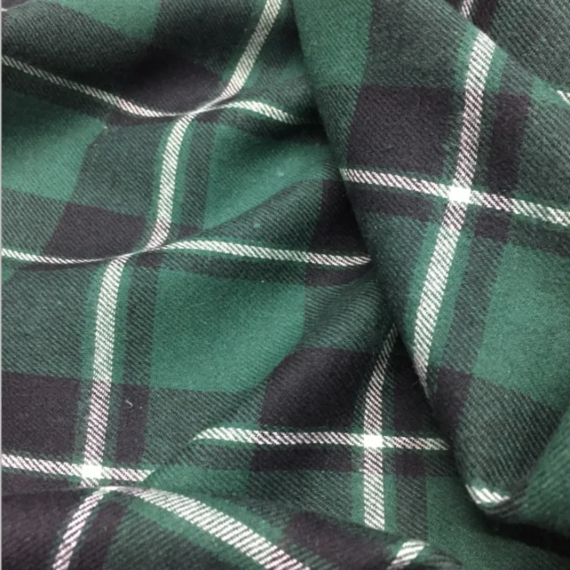 Škotski Kariran Poli Bombaža Tkanine Trouders Suknjič Vrečko Cosplay DIY Šivanje Tekstilne Obrti