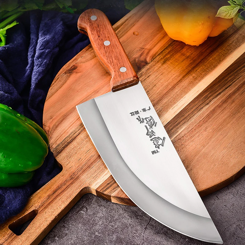 Brezplačna Dostava Liang Da Kuhinja, Večnamenski Rezalnik Svinjina Nož za Zakol Mesar Cleaver Nož Kitajski Slog Kuhar kratka sablja Noži
