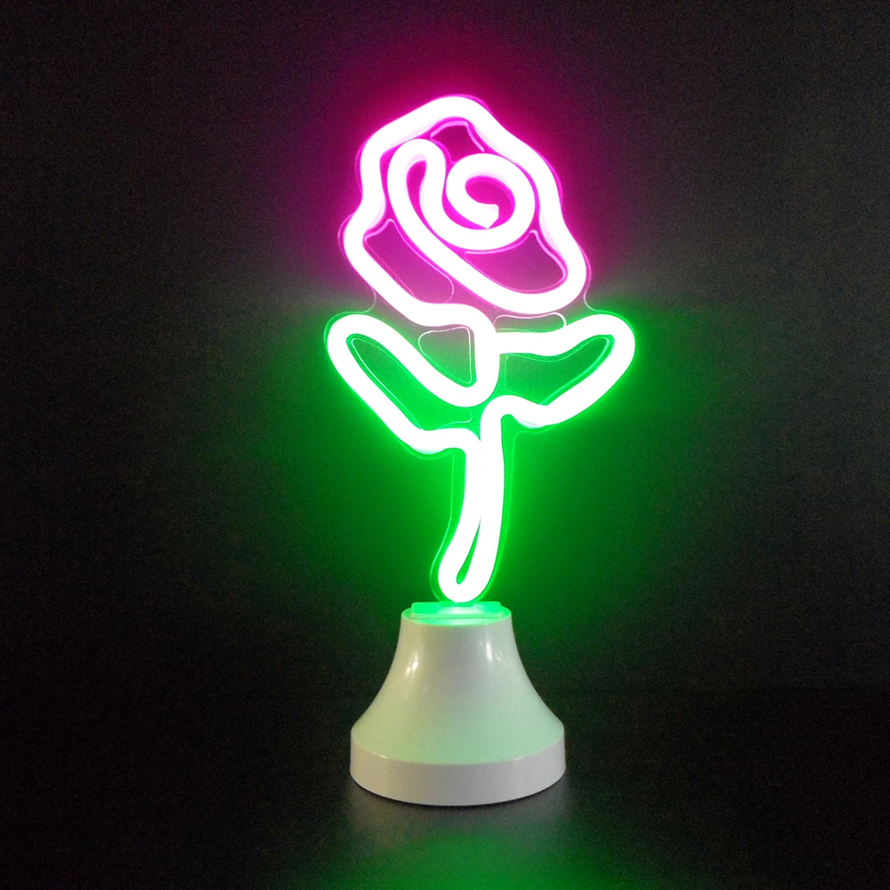 LED Neon Luči Nove Led Flamingo Luči Neonske Svetilke Znak Za Domačo zabavo Dekoracijo Z DC 5V Super Svetla Luč za Rojstni dan