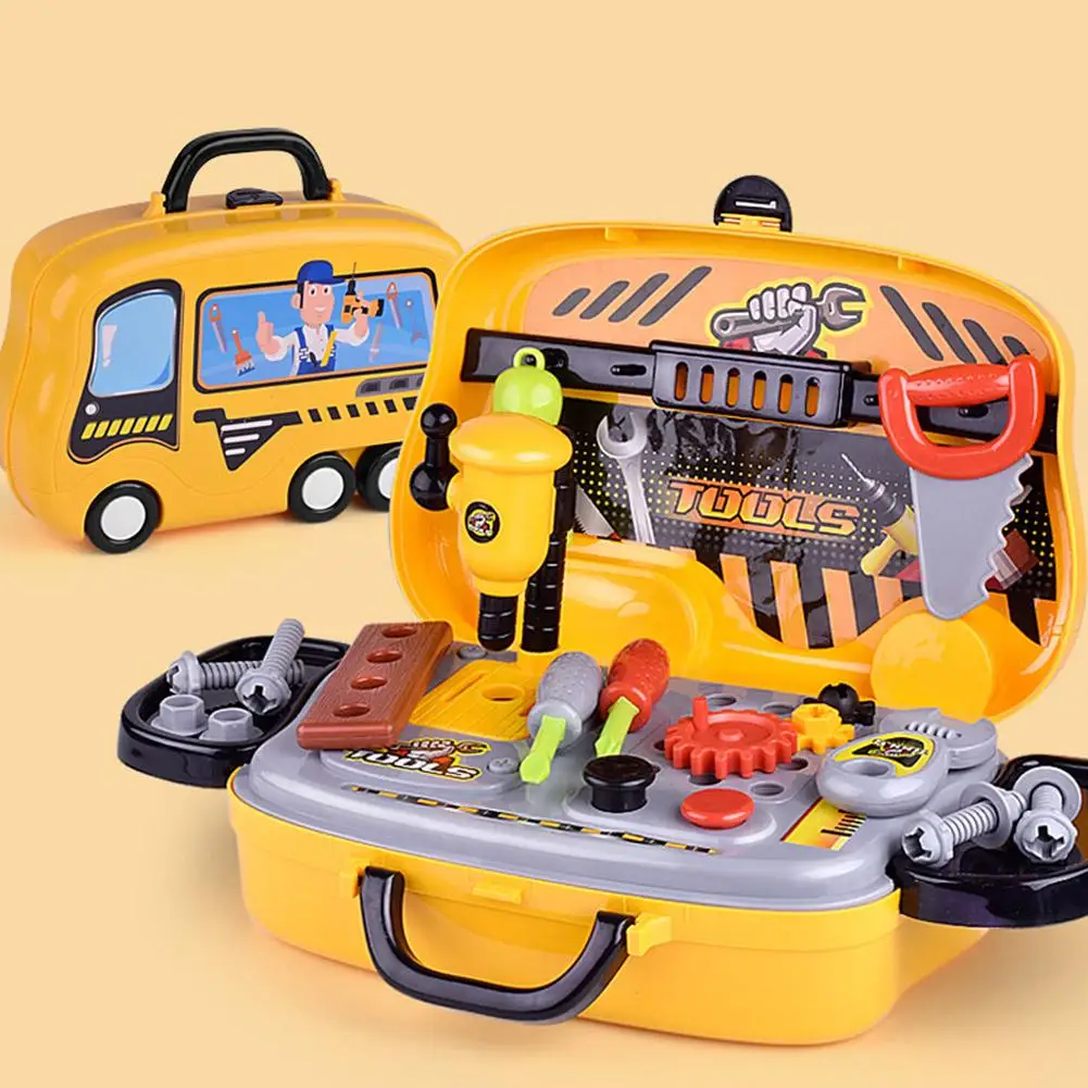 Otrok Shranjevanje Igrač Toolbox Fant Igra Hišna Popravila Komplet orodij za Simulacijo Električnih Vaja Igrača