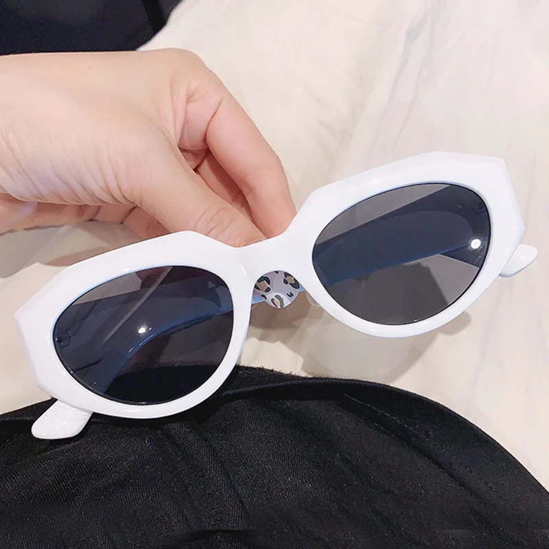 2020 Nove Modne Blagovne Znamke Jasno, Rjava Sončna Očala Za Ženske In Moške, Majhen Trg Gradient Hip Hop Očala Ženski Uv400 Sončna Očala