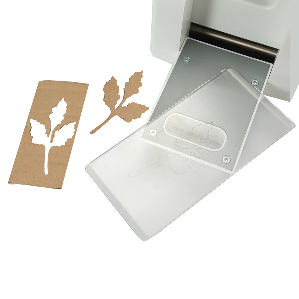 Rezilni Pribor 2pcs Mini Strani Ročice DIY Papir Reliefi Pralni Matrica Ploščo Zamenjava Pad Die Cut Stroji