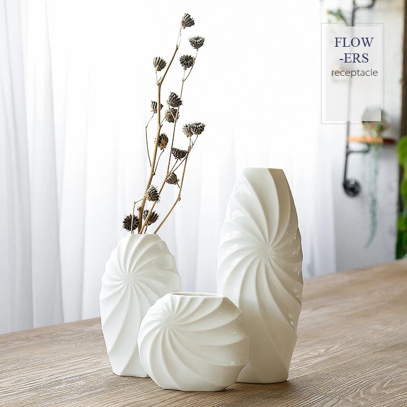Belega Porcelana Keramični Vaza Preprosto Sodobno Namizje Za Cvetlični Aranžma Ustvarjalno Dekoracijo Tv Omara Za Dekoracijo
