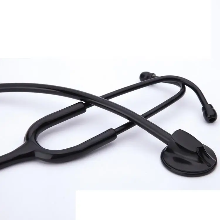 Strokovno stetoskop Luksuzni visoke kakovosti polno nastavite eno glavo, ena-cevi stetoskop brezplačna dostava