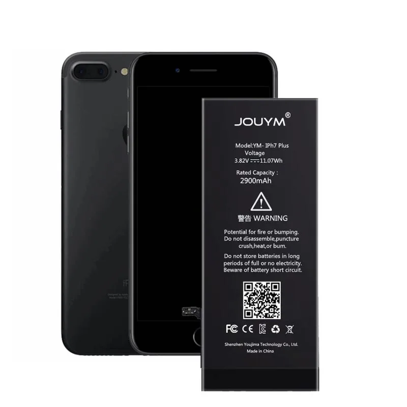 JOUYM Prvotne Zmogljivosti Telefona, Baterije Za iPhone 7 8 Plus Zamenjava Bateria Za iPhone 7 Baterija S Brezplačnih Orodij