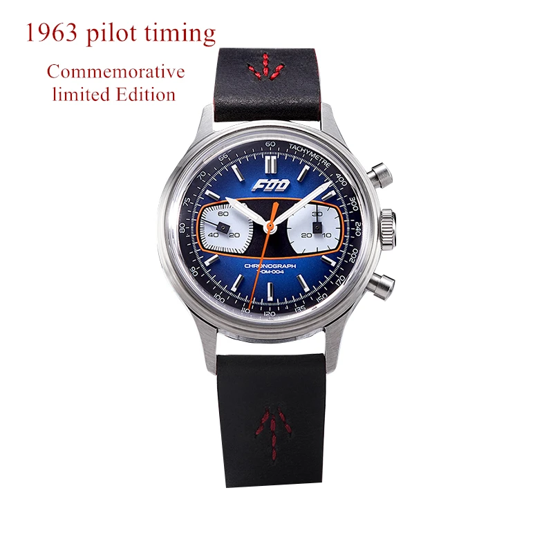 Pravi Letalstva pilotni 1963 watch automatic mehanski večnamenski poslovni moški Gledajo osebnost spominski različico ure