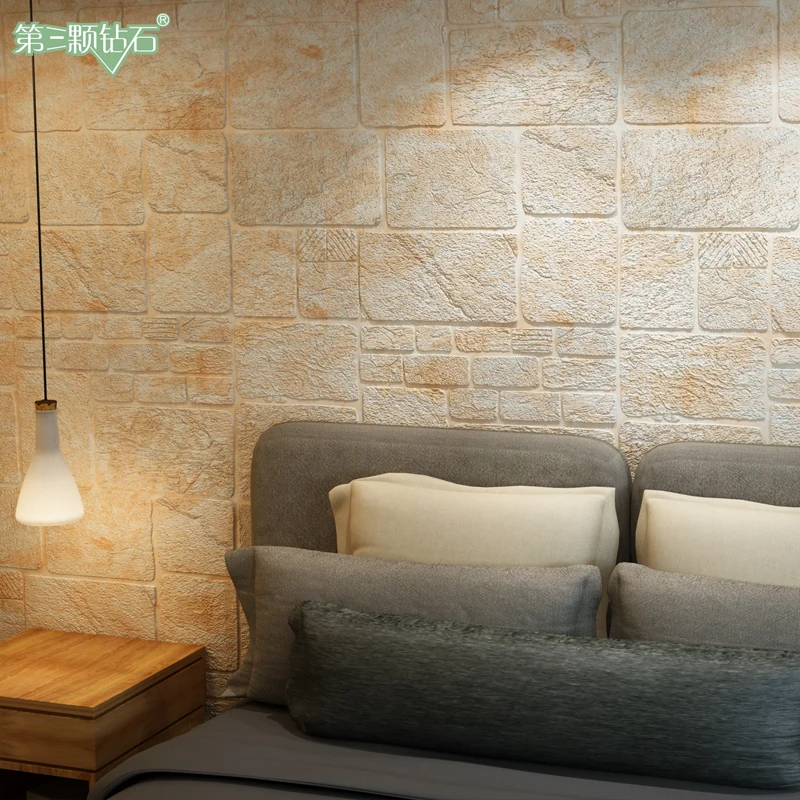 Priljubljena marmorja film kamniti zid papir 3d pene ploščice stenske nalepke za jedilnico spalnica dekoracijo sten TV ozadju stene dekor