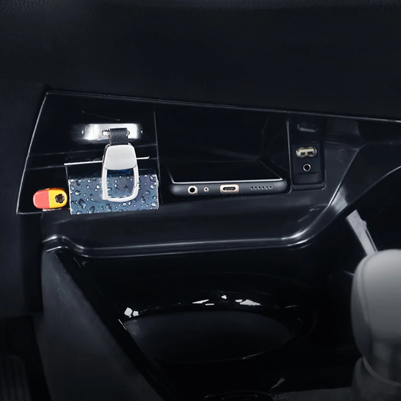 Avto Instrument nadzorno ploščo USB Škatla za Shranjevanje Primeru sredinski Konzoli Primeru za Toyota CHR 2018 2019