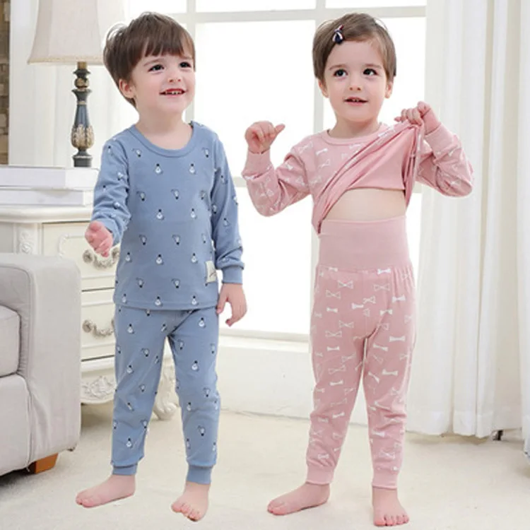 Otroci Pižame Fantje Dekleta Bombaž Sleepwear Malčka Živali Pižamo Določa Baby Girl Obleke More Pižame Otroci Baby Pijamas