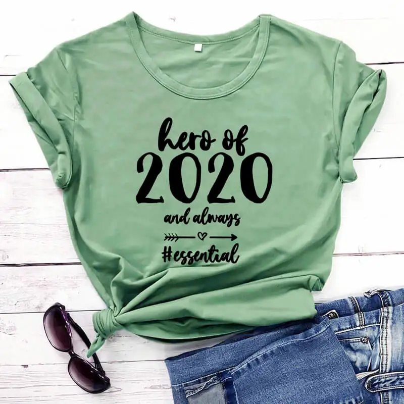 Junak 2020 Nov Prihod 2020 Smešno T Shirt Introvert Srajce Bistvene Delavec majica Karanteno Majica Zdravnik, medicinska Sestra Darilo