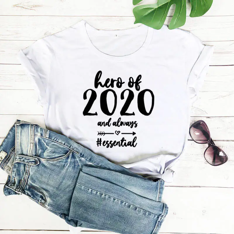 Junak 2020 Nov Prihod 2020 Smešno T Shirt Introvert Srajce Bistvene Delavec majica Karanteno Majica Zdravnik, medicinska Sestra Darilo