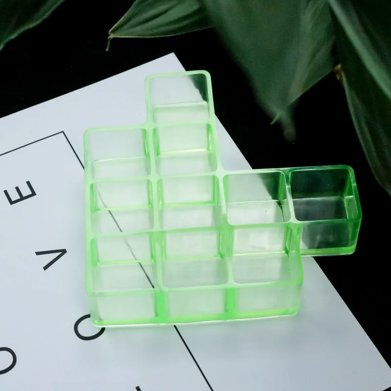 DIY Šminka Škatla za Shranjevanje UV Smolo Nakit Plesni Silikonski UV Smolo, Nakit, Orodja