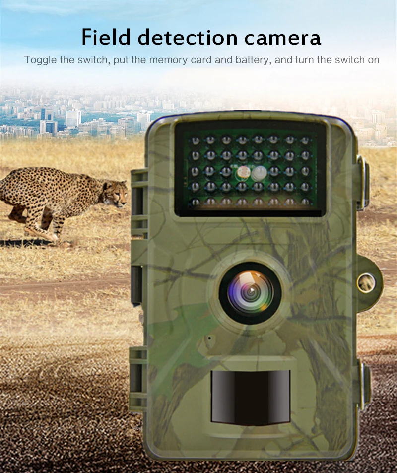 DL001 Ir Lovske Kamere Wildlife Pot Sledenje Kamera 12MP 1080P Chasse Scout Kamere Foto Past Toplotne Za Lov