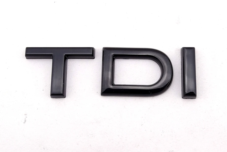 Novo Pristno Zadaj Logotip 3.0 TDI Chrome Značko Avto Emblem Nalepke Nalepke A3 A4s4 A5s5 A6 A7 A8 V5 V7