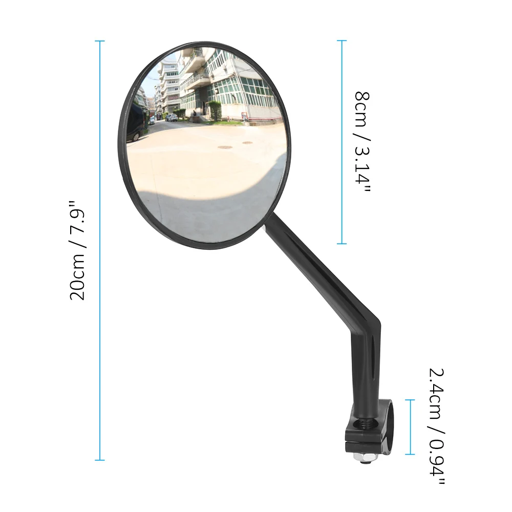 Skuter Vzvratno Ogledalo za Xiaomi M365 Električni Skuter Pribor Rotacijski Varnost Zadaj-Pogled Stekla za Xiaomi M365 Ogledalo