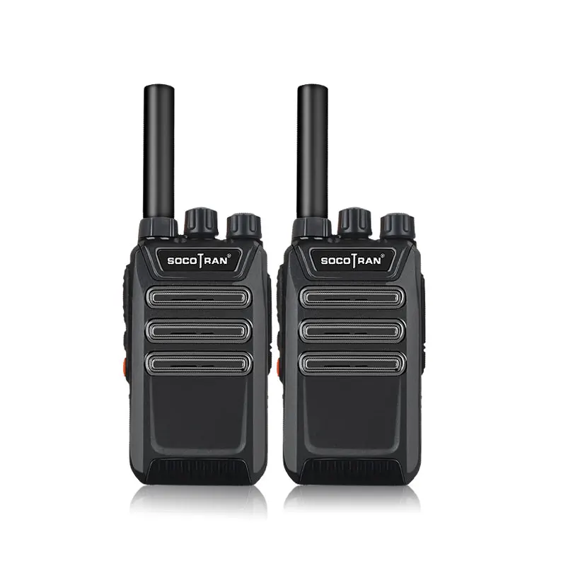 2PCS/Veliko SOCOTRAN SC-508 mini walkie talkie UHF 400-470MHz 16CH 2W Prenosni dvosmerni Radijski scrambler VOX ham radio (Štirih barvah)