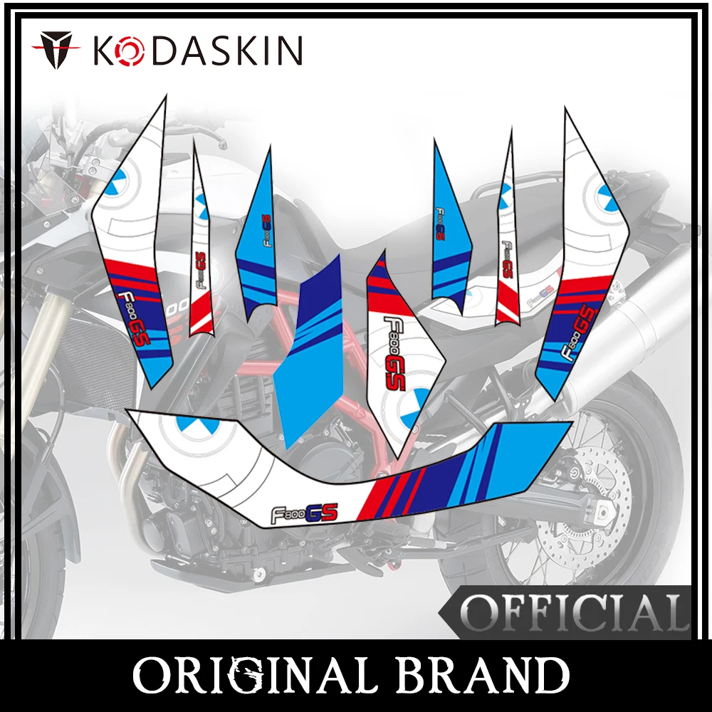 KODASKIN Motocikel 2D Oklep Emblem Nalepke Nalepke Celoten Komplet za Dekoracijo za BMW F800GS F800 GS 2013-2017