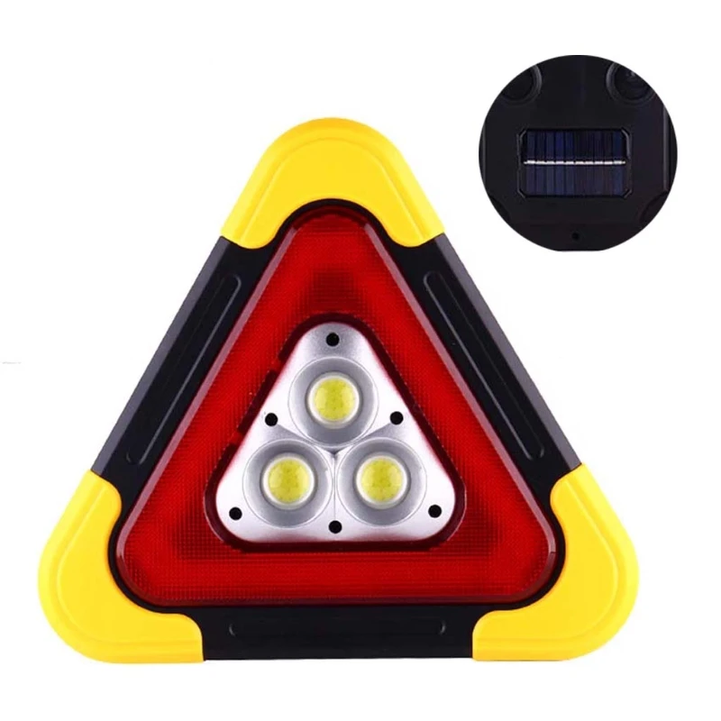 Multi-Funkcijski Trikotnik Opozorilni Znak Avto LED delovna lučka Varnosti v Cestnem prometu v Sili 6XDB
