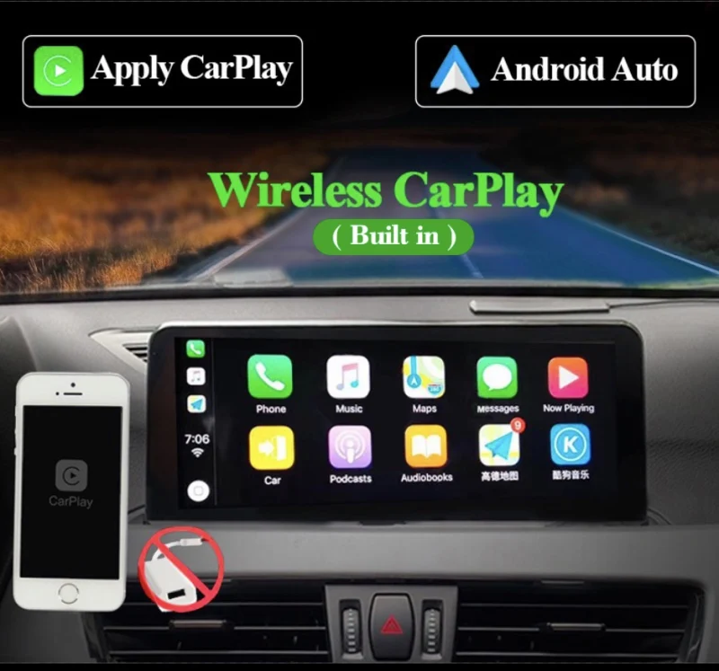 10.25 palčni 64 G ROM Android 10.0 Sistema Avto GPS Navigacija Medijev Stereo Radio Za BMW X1 (E84, z začetni zaslon, CIC sistem