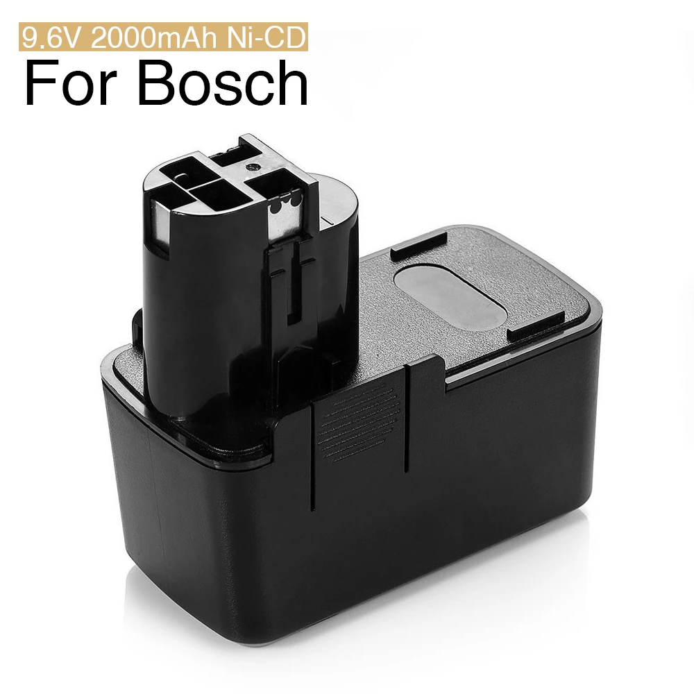 9.6 V 2000mAh/2.0 Ah Ni-CD Zamenjava napajalnih orodje baterija za Bosch BAT001 2607335037 2607335072 2607335152 2607335254 2607355230