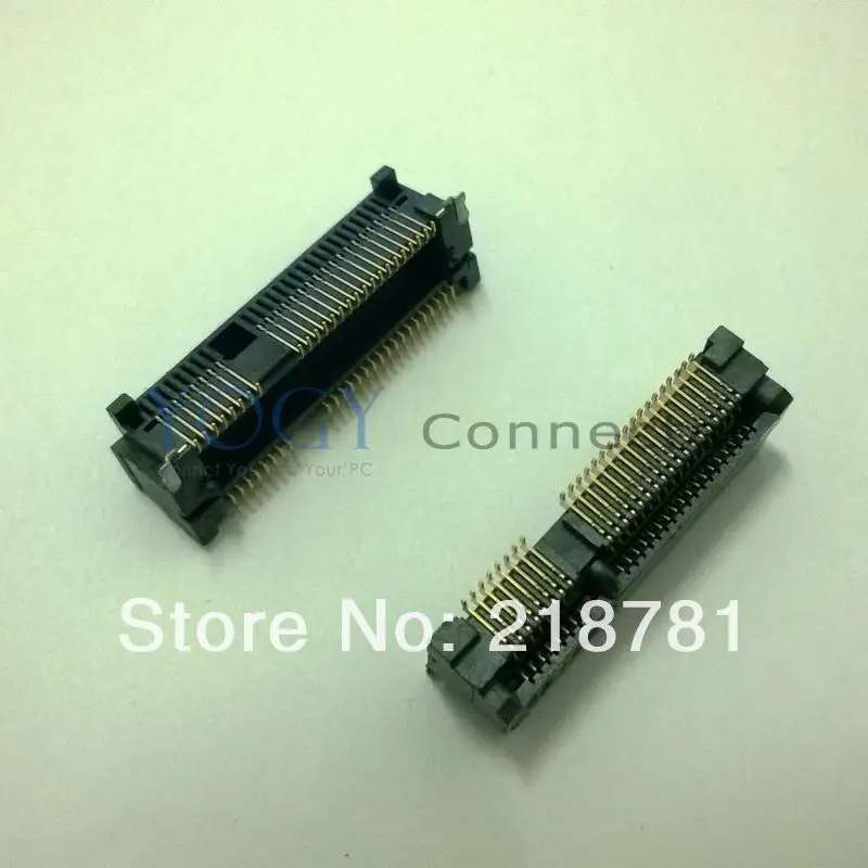10x Novo Izvirno 52PIN 6.8 H Mini PCI-E PCIE Režo za Priključek, Vtičnica za Prenosni računalnik Lenovo Brezžična Omrežna Kartica