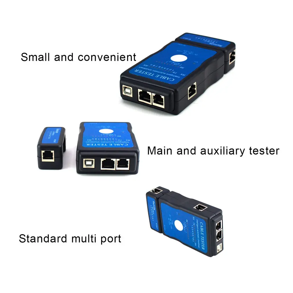 NST-YH726-NA Prenosni Ročni Telefonsko omrežje Ethernet LAN Omrežni Kabel Tester za Testiranje Orodje Skladu Finder Žice Tracker