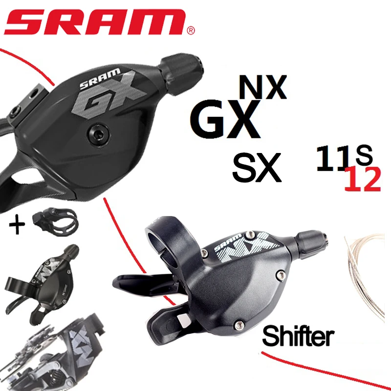 SRAM SX GX NX OREL 1x12s 1x11s Pravico Sprožiti Izposoja Transformator Ročico za gorska mtb kolo deli prestavna Dodatki