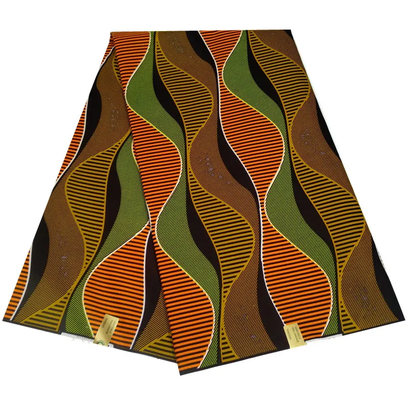Ne bombaž / poliester tkanine afriške vosek tkanine Ženske obleke afriške vosek tiskanja tkanine 6yards afriških tkanine
