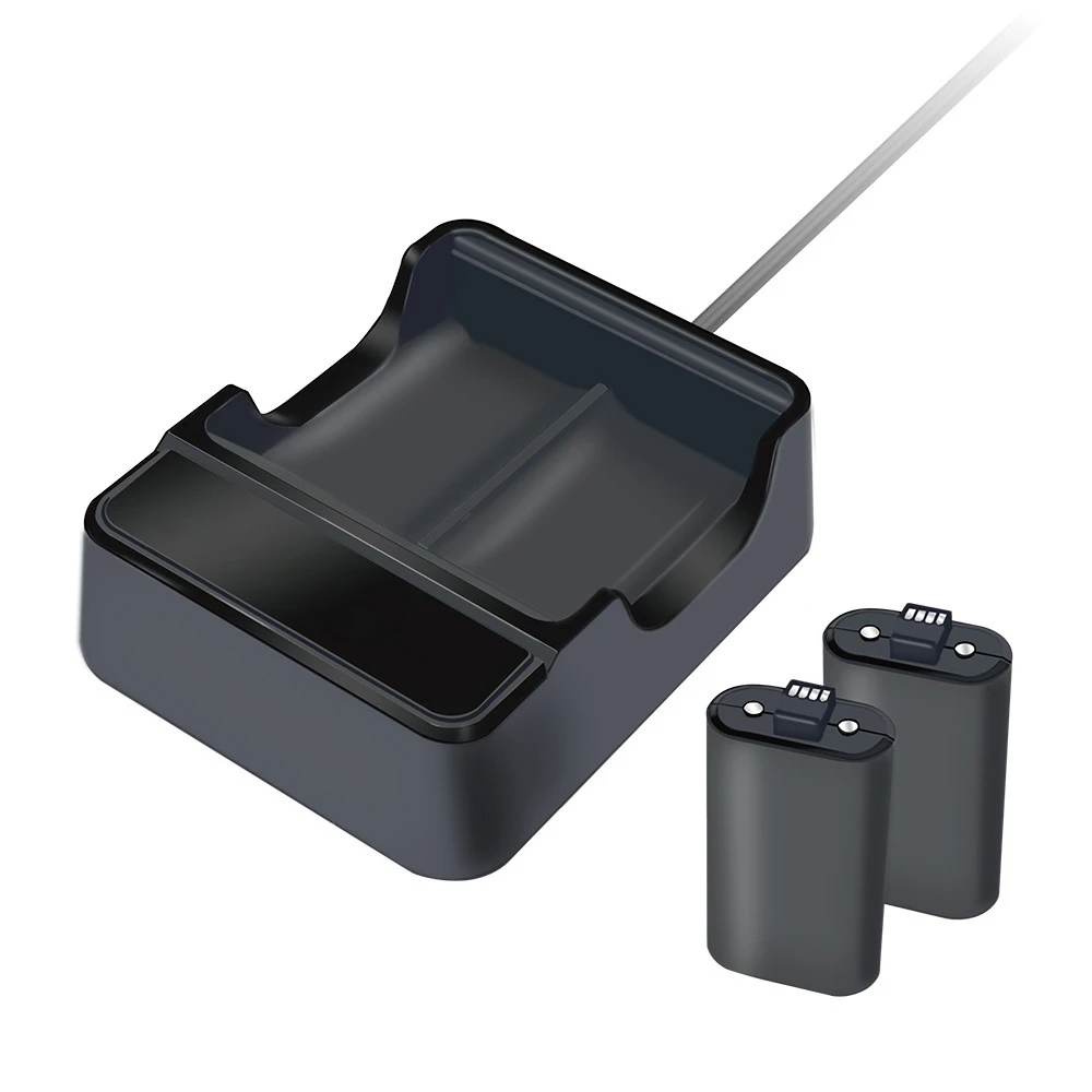 Za X-box En Krmilnik za Dual Baterija Polnjenje Komplet za Polnjenje Dock Postajo Polnilec Za X-box Serije S/ X LED Indikator Baterije 2
