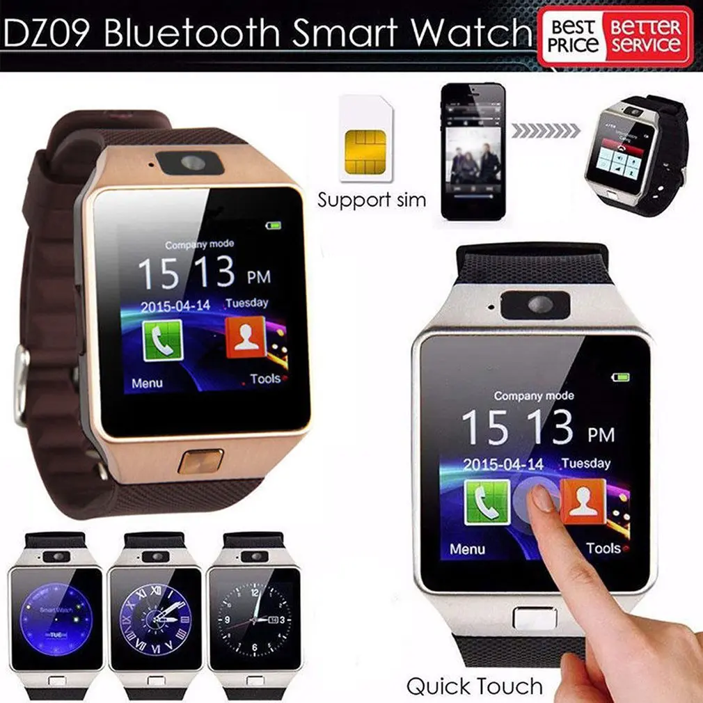 Hd Zaslon Smart Watch Multi-Language Wechat/Qq/ Ogs Visoko Občutljivost Kapacitivni Zaslon Na Dotik Telefon Gledal
