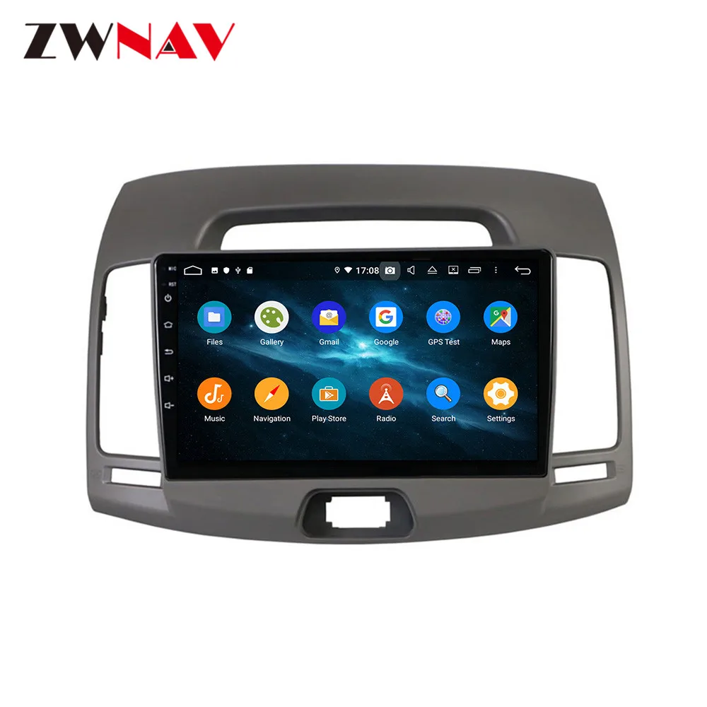 2 din IPS zaslon Android 9.0 Avto Multimedijski predvajalnik Hyundai Elantra 2006-2012 car audio stereo radio GPS navi Wifi vodja enote