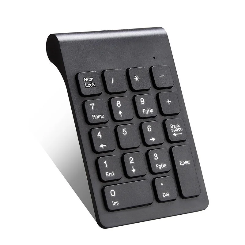 2.4 G Številko Pad USB Mini Brezžična Številčna Tipkovnica 18 Tipke za Računovodstvo, Pripovedovalec Laptop Prenosnik Tablet Brezžična Tipkovnica
