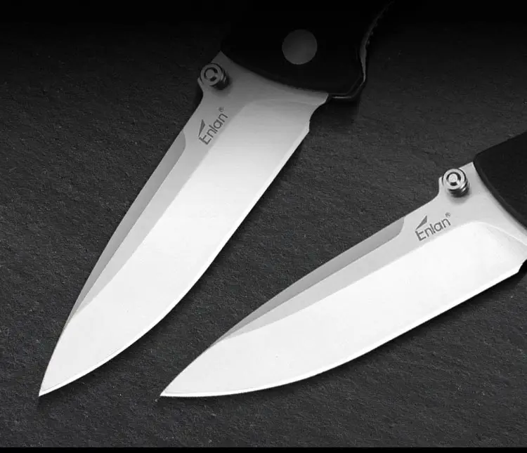 ENLAN Mini Zložljiv nož 8Cr13Mov Jekla rezilo G10 Ročaj Kampiranje, Lov Preživetje Ribolov Utility Top Vojaške EOS Nož EM-01