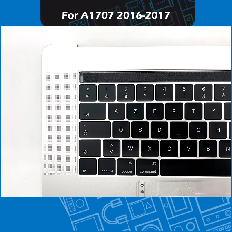 Srebro A1707 Zgornjem Primeru Za Macbook Pro Retina 15