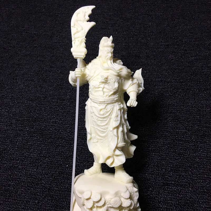 Guan Gong nesramna kip, bela moderno umetnost, kiparstvo, naravnih materialov, dom dekoracija dodatna oprema, Guan Yu kip Bude